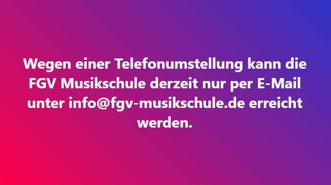 musikschule telefon
